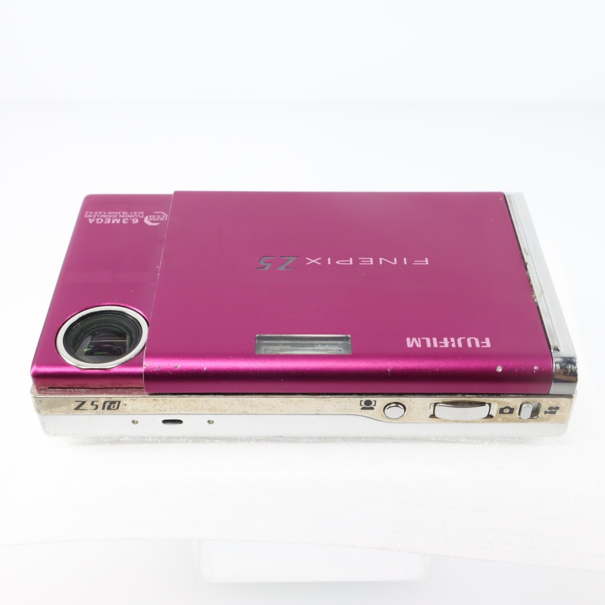 Excellent] Fujifilm FinePix Z5fd Pink 6.3MP Digital Camera From