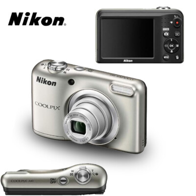 Nikon Coolpix A10 16.1MP Digital Camera 5x Wide Optical Zoom Lens