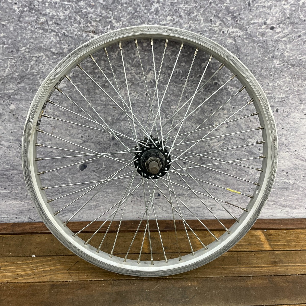 GT Mohawk 48 Hole Rear Wheel 14 mm DENT Old School BMX Rim 48h OG
