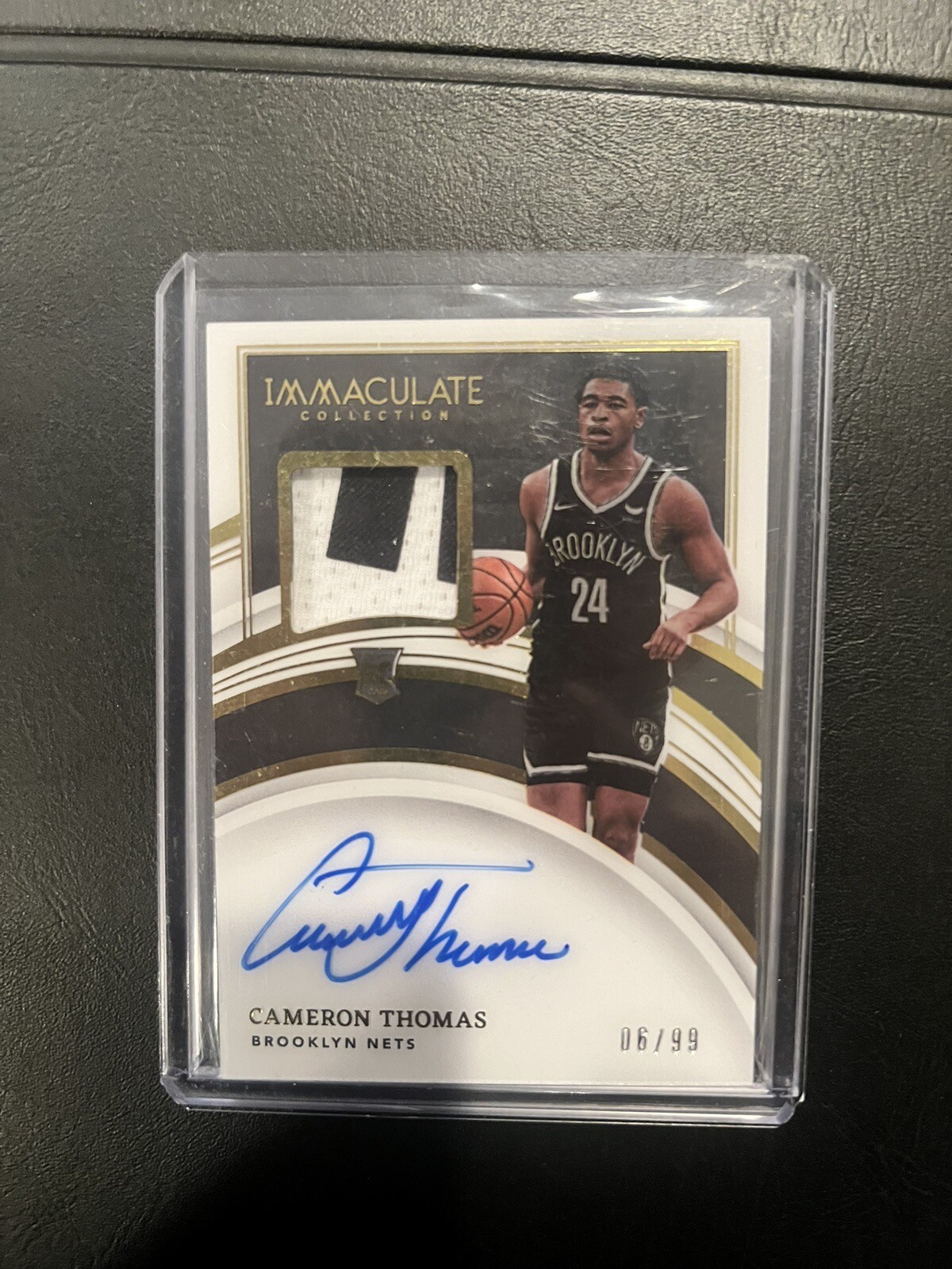 Cam Thomas 2021 Immaculate #120 Rookie Patch Auto /99 Price Guide