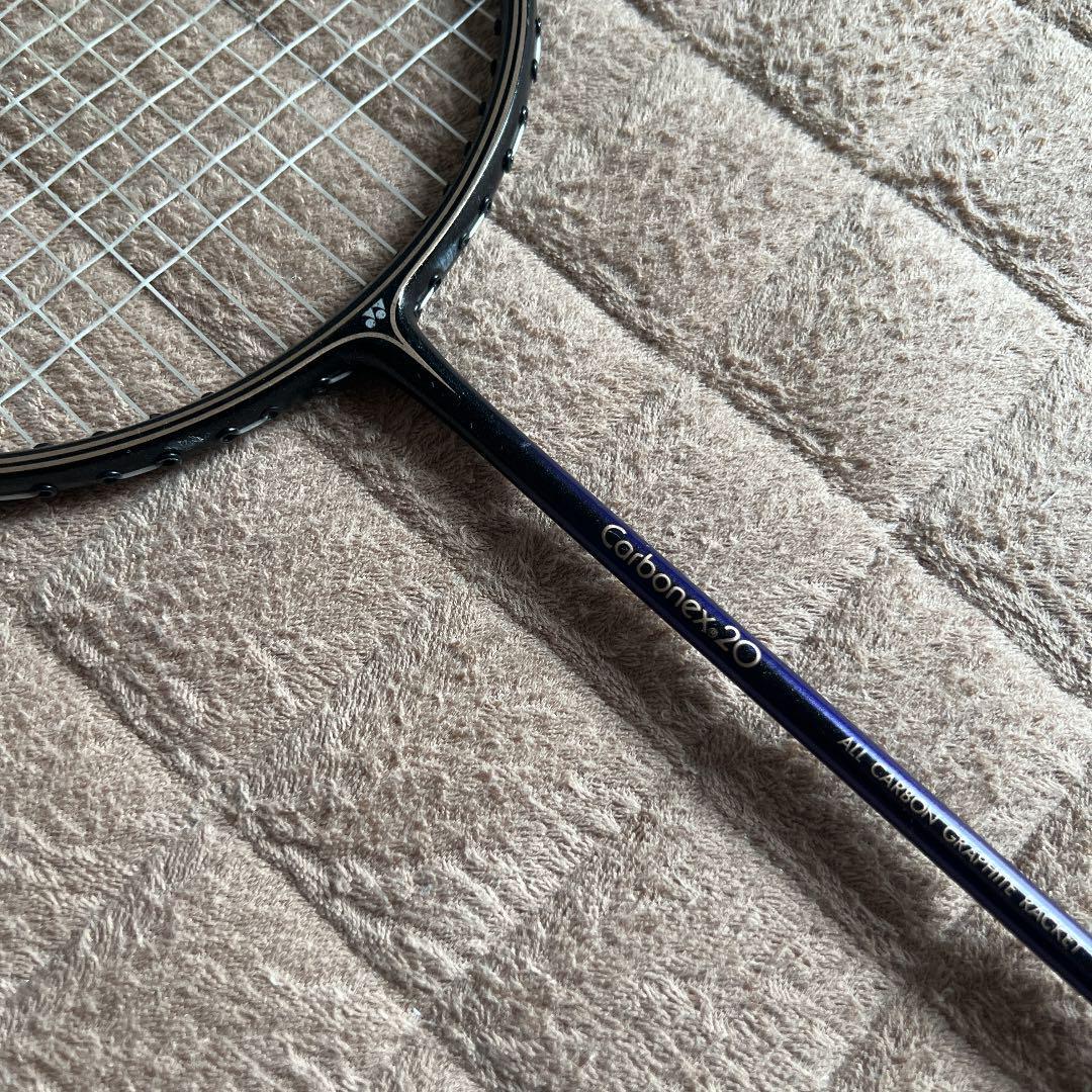 YONEX Carbonex20 3UG5 badminton racket Black all-rounder type Used