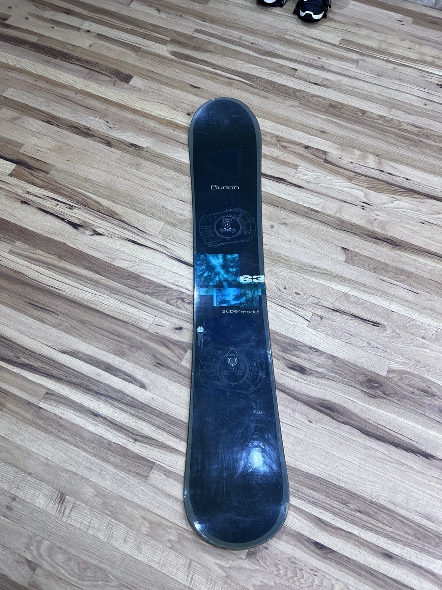 Vintage Burton Supermodel 63 Snowboard 1999 | eBay