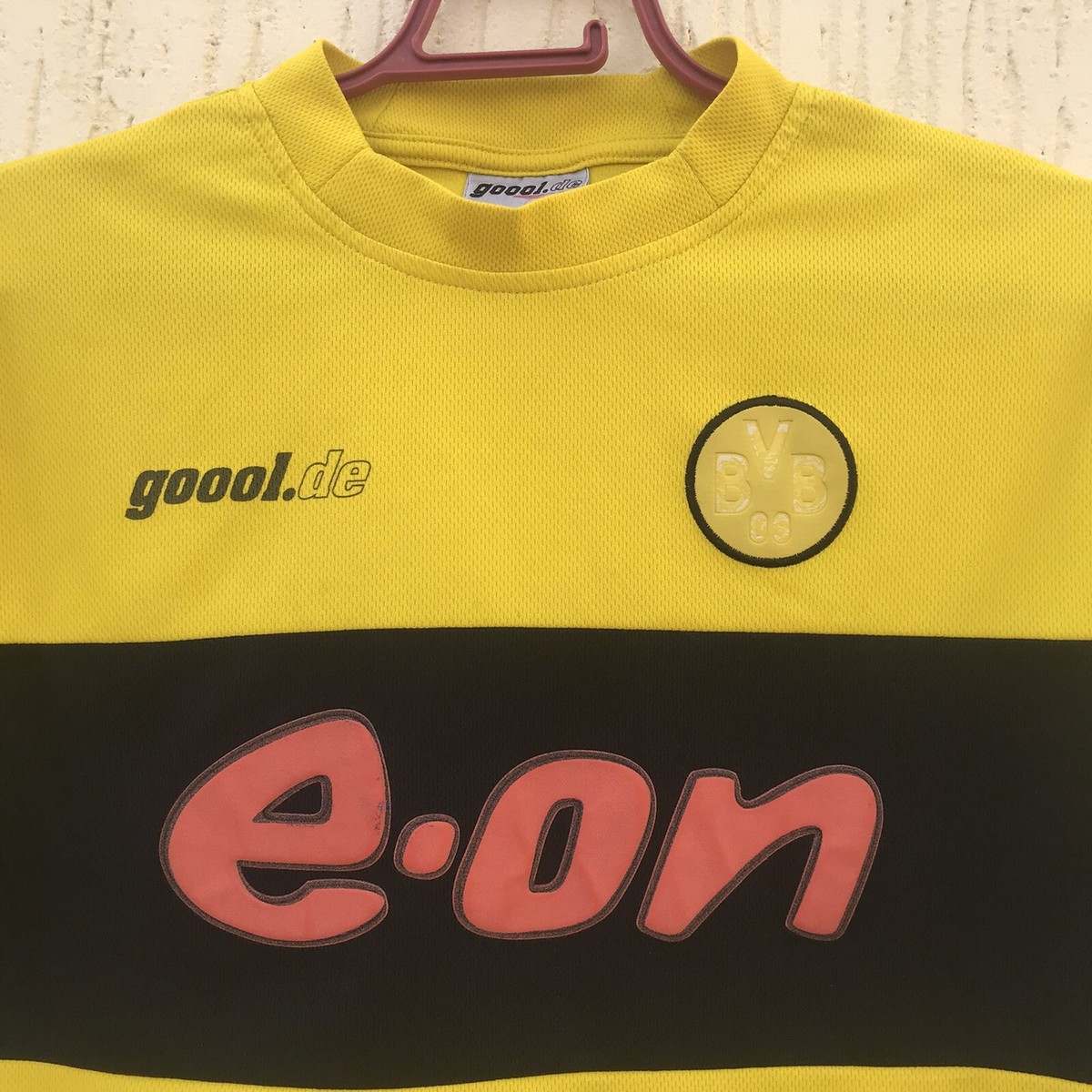 Borussia Dortmund football shirt 2002 2003 BVB ROSICKY 10 jersey