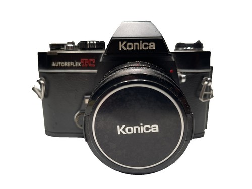 Konica Autoreflex T3 Black SLR w/Hexanon AR 50mm f/1.7 Lens Japan