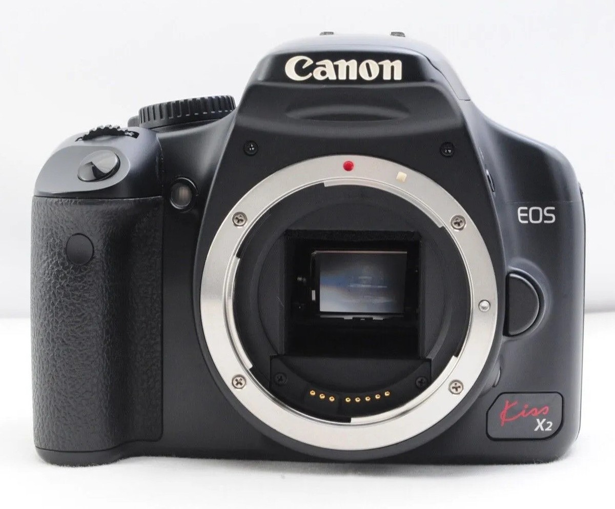 Canon EOS Kiss X2 12.2MP Digital SLR Camera. Made In Japan | eBay
