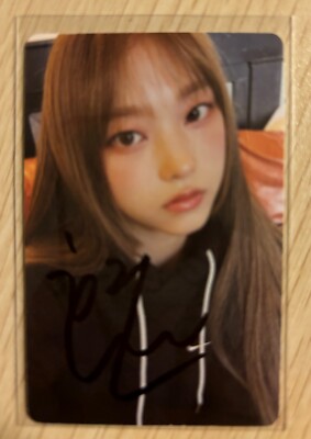 NEWJEANS [NEW JEANS] HAERIN Autographed Signed Photo Card PC | eBay