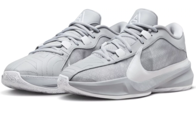 Nike Zoom Freak 5 TB Basketball Shoes 'Wolf Grey' White Giannis