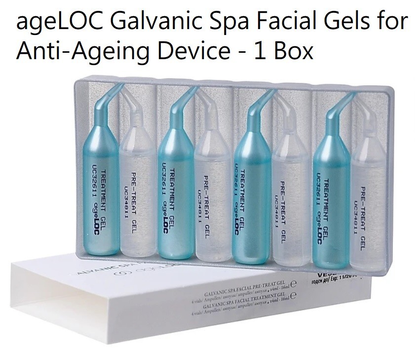 Nuskin ageLOC Galvanic Spa Facial Gels for Anti-Ageing Device Set