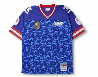 NWT Mitchell & Ness x A Bathing Ape NFL New York Giants Legacy