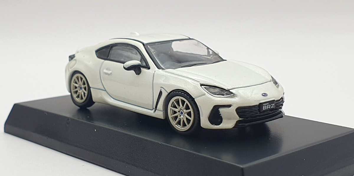 1/64 Kyosho 2021-2025 SUBARU NEW BRZ ZD8 WHITE Toyota 86 diecast