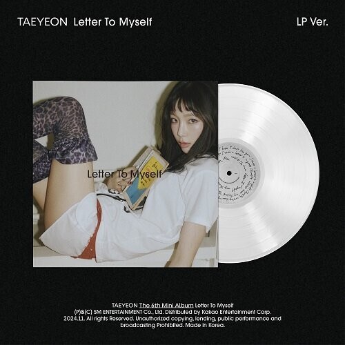 TAEYEON Letter To Myself The 6th Mini Album LIMITED EDITION LP VER