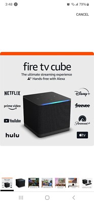 Amazon Fire TV Cube (2nd Gen) 4K UHD Media Streamer | eBay