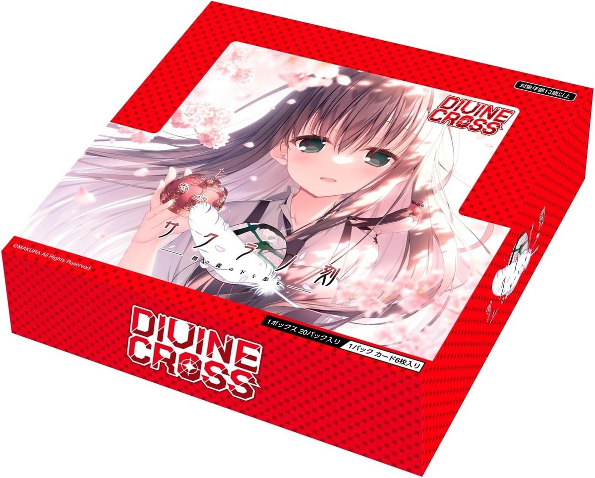 TCG Divine Cross SAKURANO Booster Card 1Box 20pack set Trading