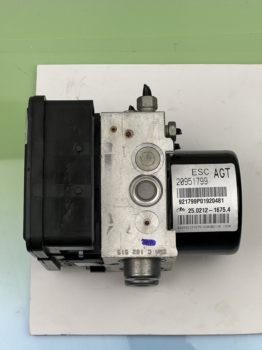 2011 - 2016 CADILLAC SRX ANTI LOCK BRAKE PUMP ABS MODULE 20951800