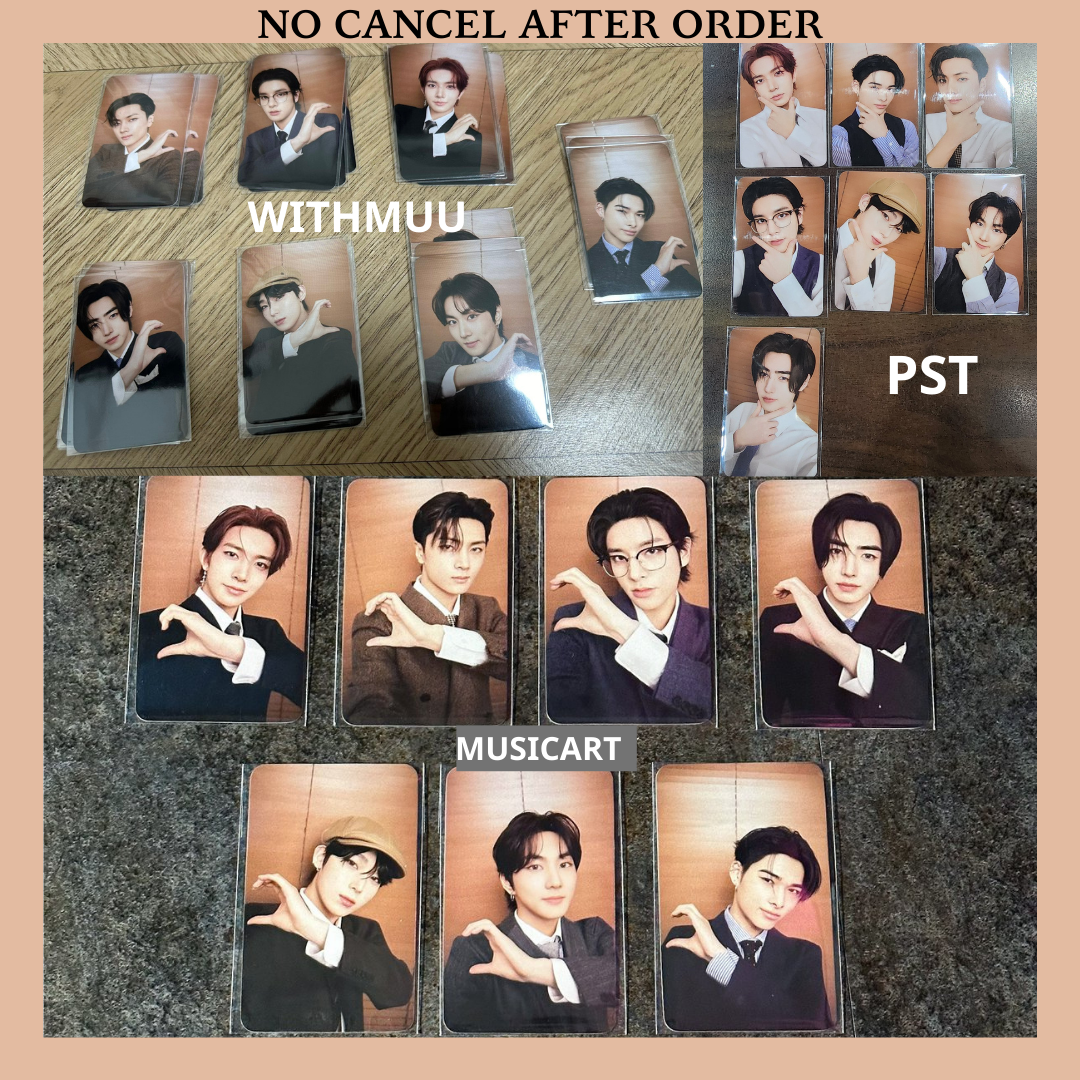 ENHYPEN DARK MOON MEMORABILIA LUCKY DRAW WITHMUU PST MUSICART