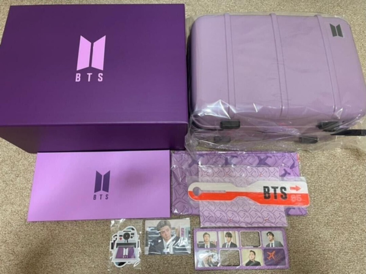 BTS MERCH BOX 5 Official ARMY Membership Set Mini Luggage New | eBay