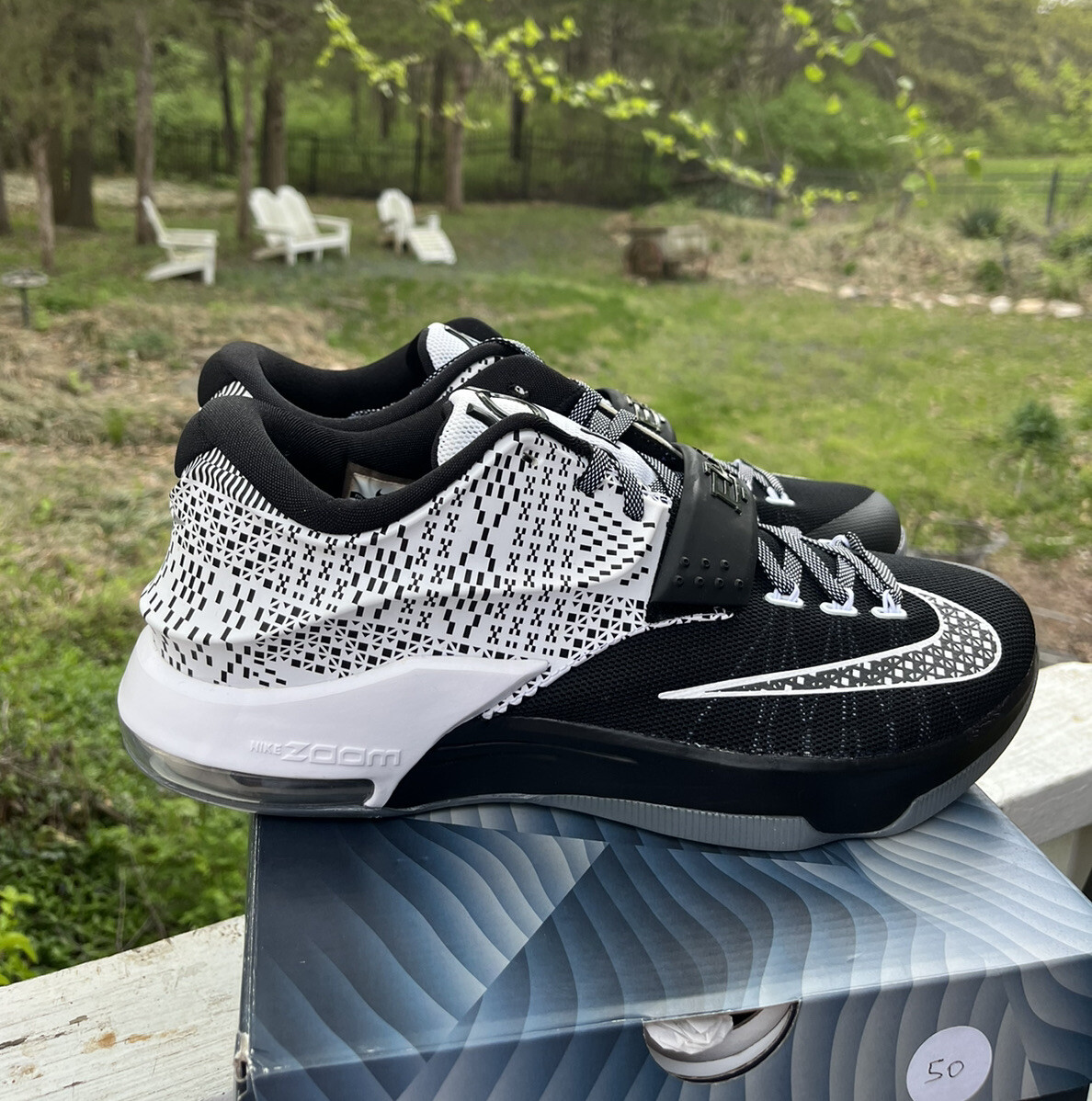 Nike KD 7 BHM DS Sz 11 Kevin Durant Black History Month Brooklyn