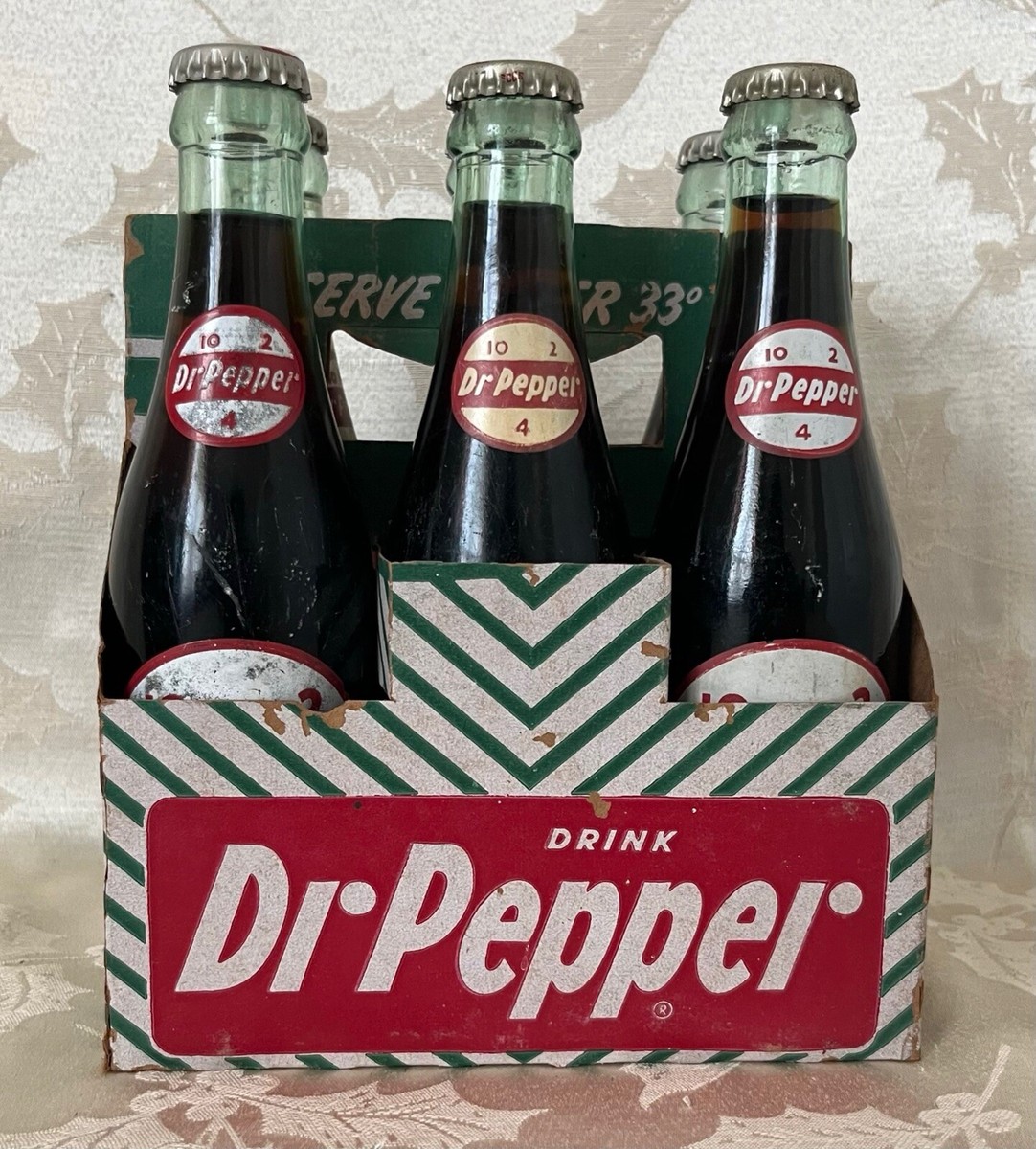VINTAGE 6.5oz DR PEPPER 6-PACK CARRIER | eBay