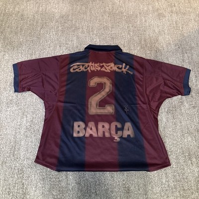 IN HAND New Cactus Jack x Nike FC Barcelona Jersey Authentic Large