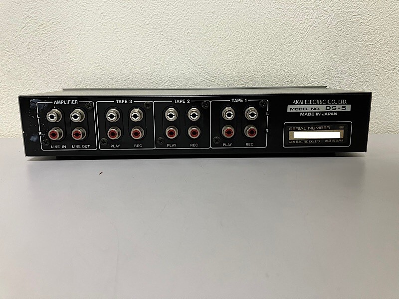 AKAI DS-5 tape deck selector Audio operation confirmed Confirmed