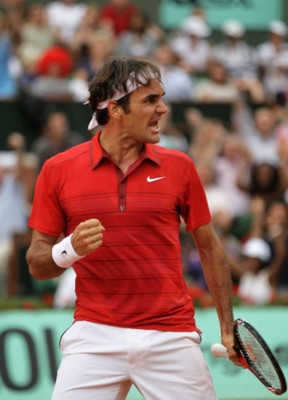 Roger Federer Nike 2011 French Open Polo Shirt size:L (JPN XL) RF