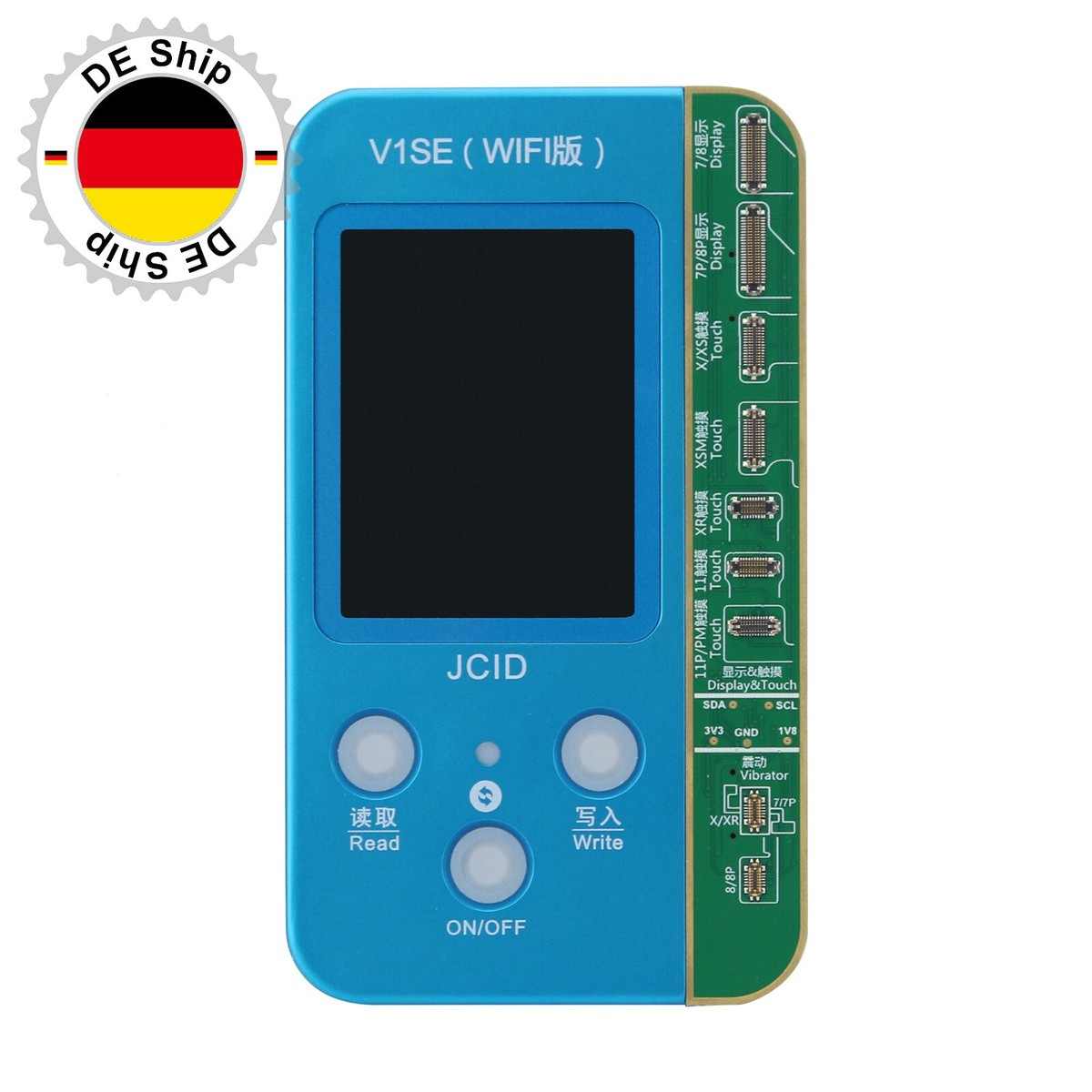 JCID V1SE Wifi True Tone Repair Programmer w/ 9 Boards for iPhone