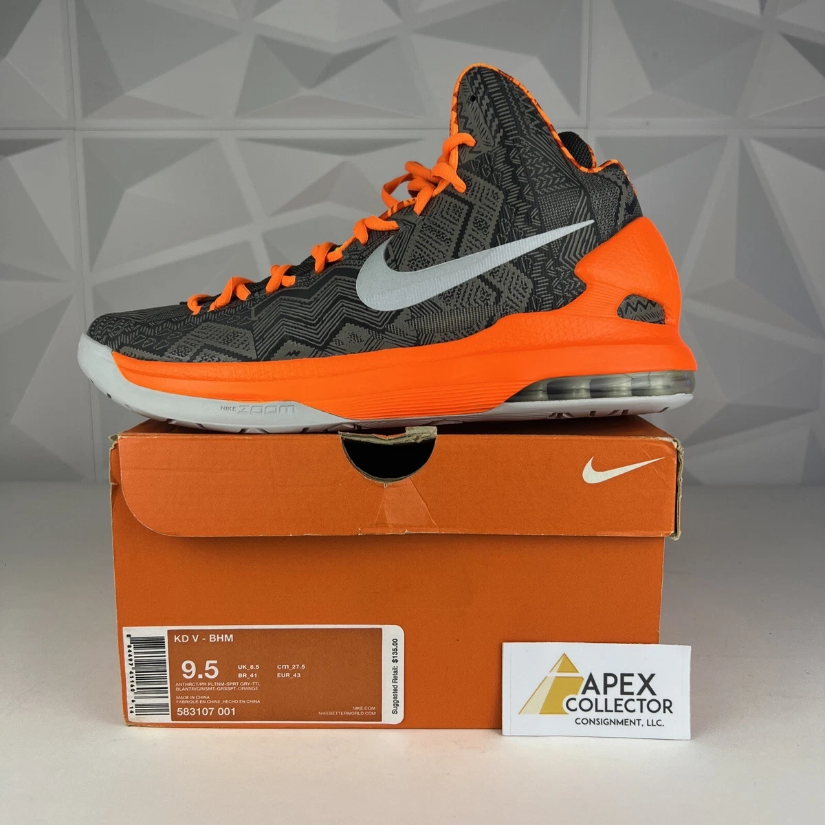 Nike KD 5 BHM - 583107-001 | eBay