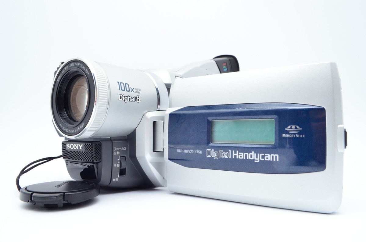 Sony Handycam DCR-TRV820 Digital-8 Camcorder for sale online | eBay