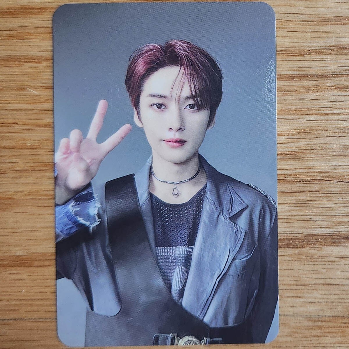 Lee Know Official Photocard Stray Kids Rock Star Postcard Version