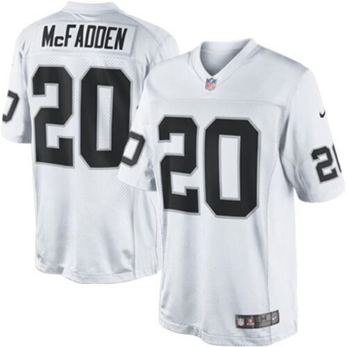 New 2XL Men's NFL On Field Nike Oakland Raiders McFadden White