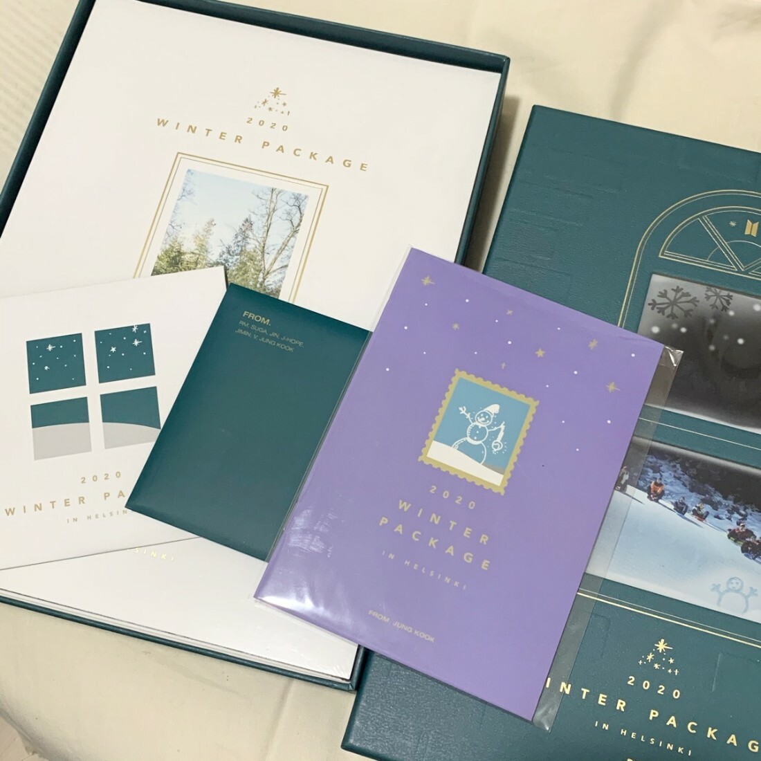 BTS Official 2020 Winter Package in Helsinki Full Package +