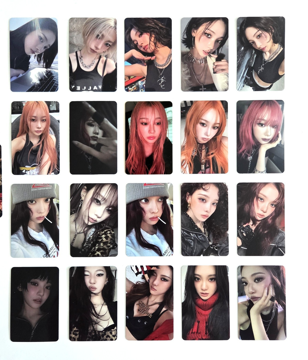 Aespa 1st Single Album Dirty Work Code Official Photocard Karina