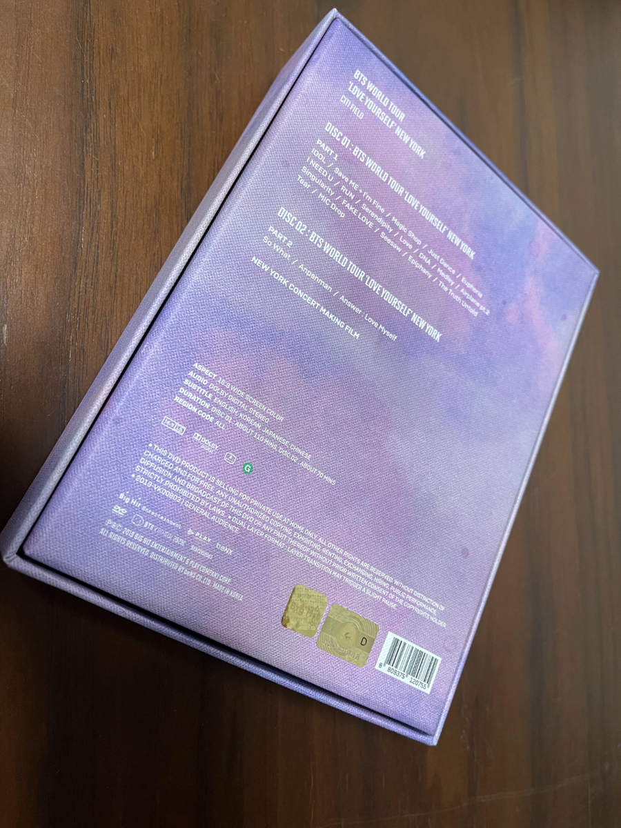 BTS Jungkook Love Yourself World Tour New York DVD Official Photo