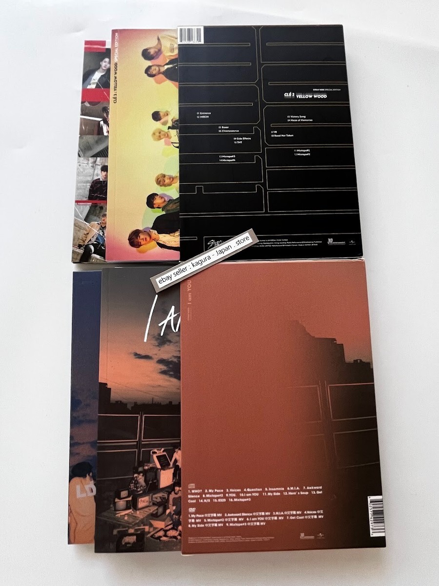 Stray Kids I am YOU + Yellow Wood Taiwan Special Edition CD + DVD
