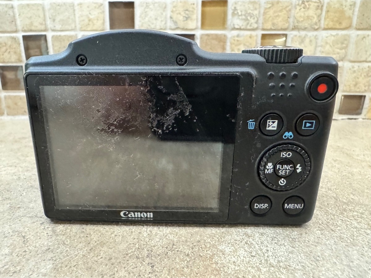 Canon PowerShot SX500 IS 16.0MP Digital Camera - Black for sale