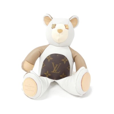 LOUIS VUITTON GI0142 Monogram Dudu Louis teddy bear doll interior