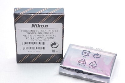 Nikon Focusing Screen Type E3 (Grid ) for FM3A fm3a e3 screen | eBay