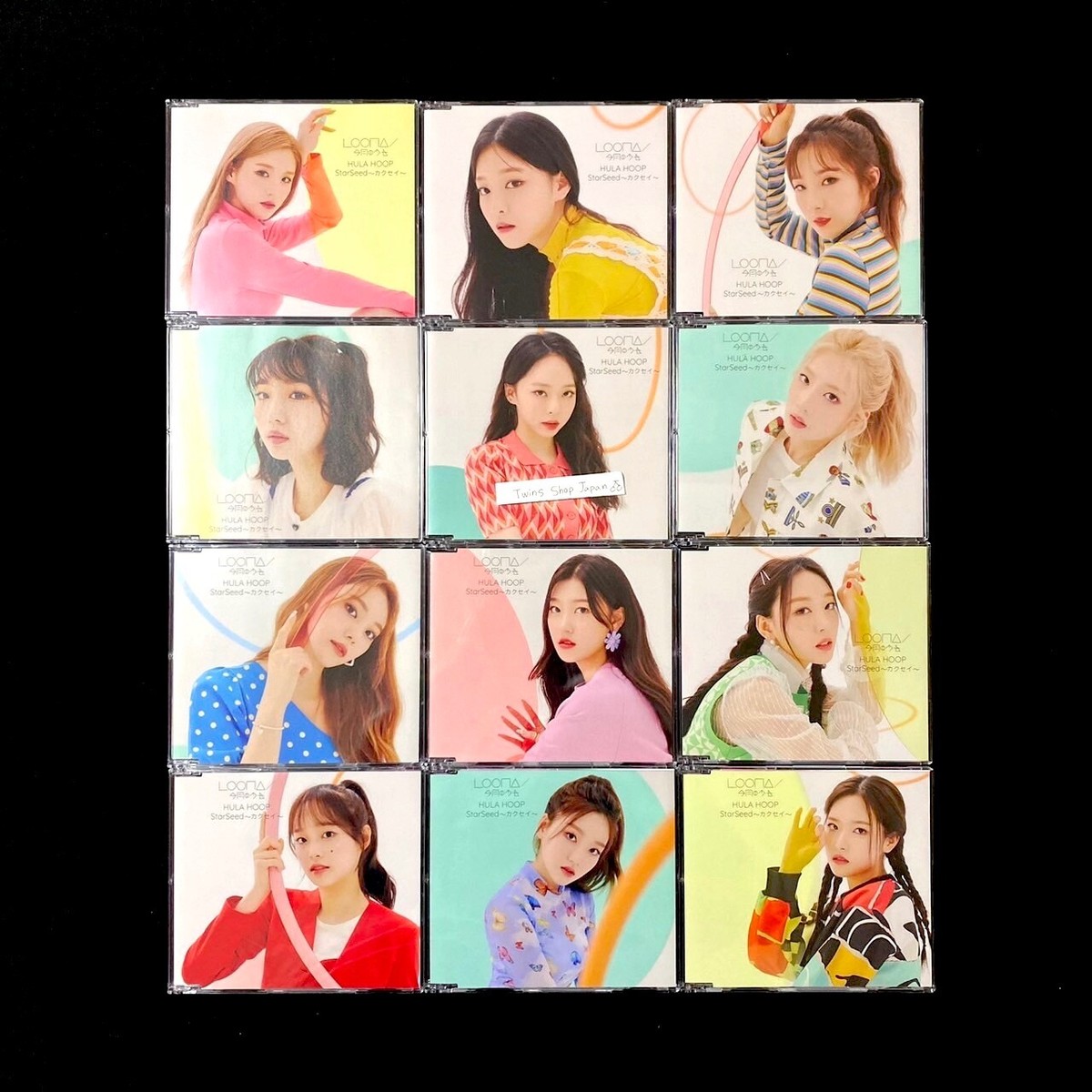 LOONA HULA HOOP Limited Edition 12 ver. + 13 photocard + Postcard