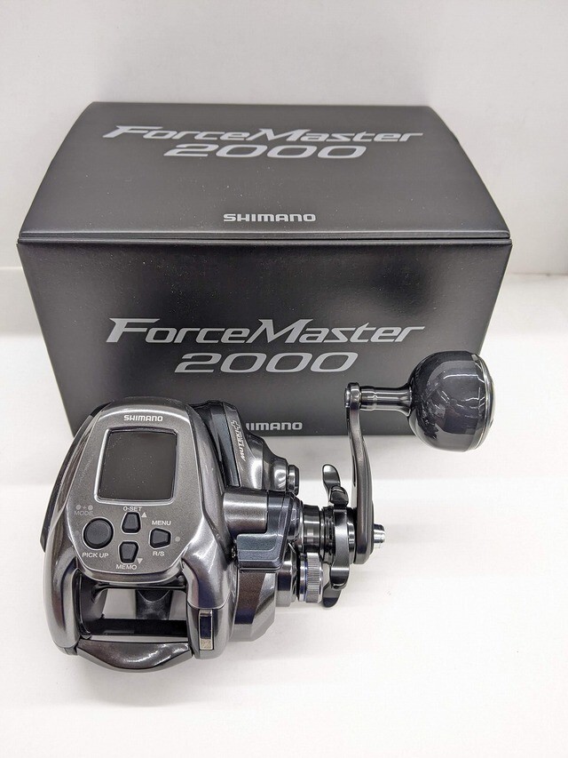 Shimano 24 Force Master 2000 Electric Reel Right Hand English