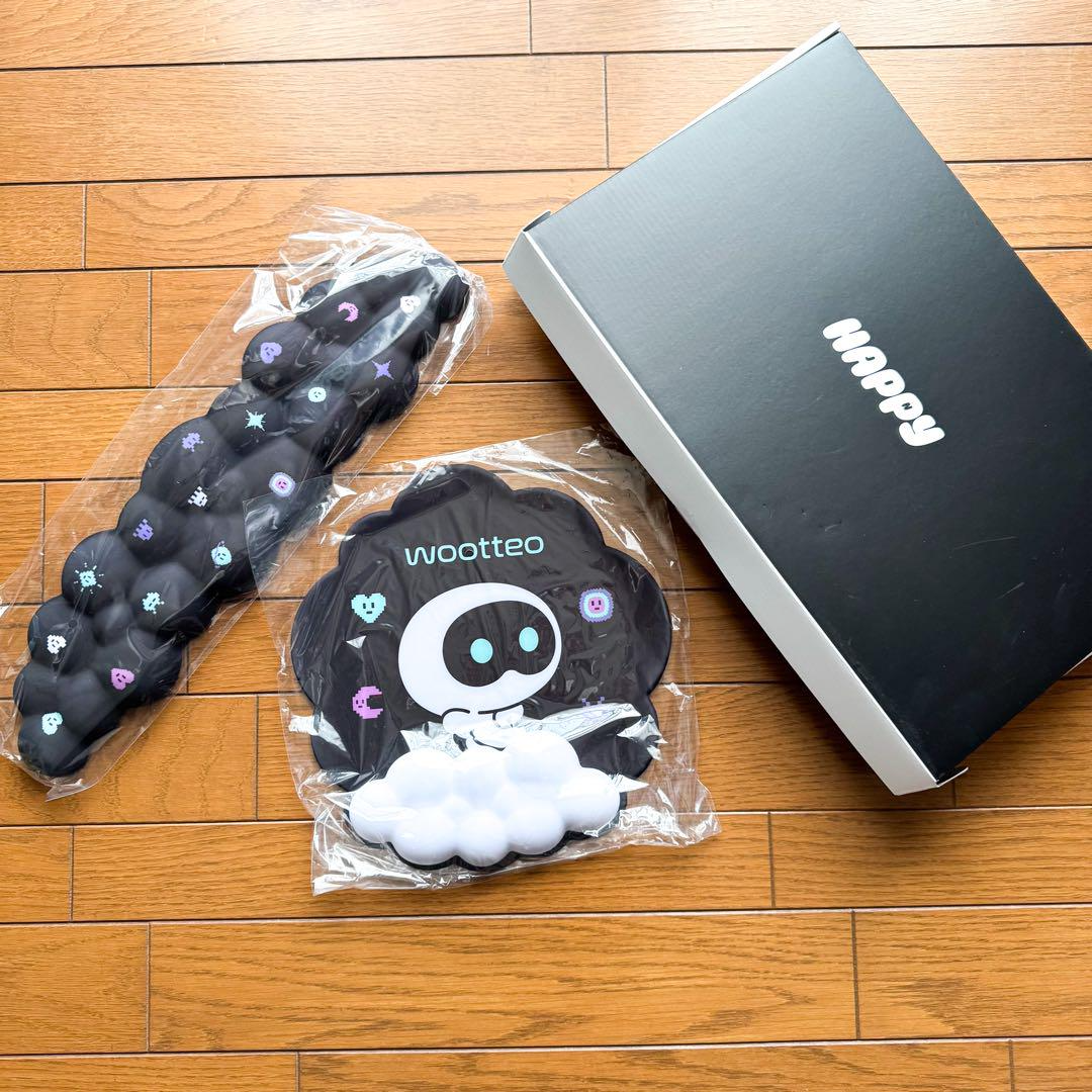 BTS JIN 'HAPPY' Official Merch MD Wootteo Wrist Rest Set | eBay