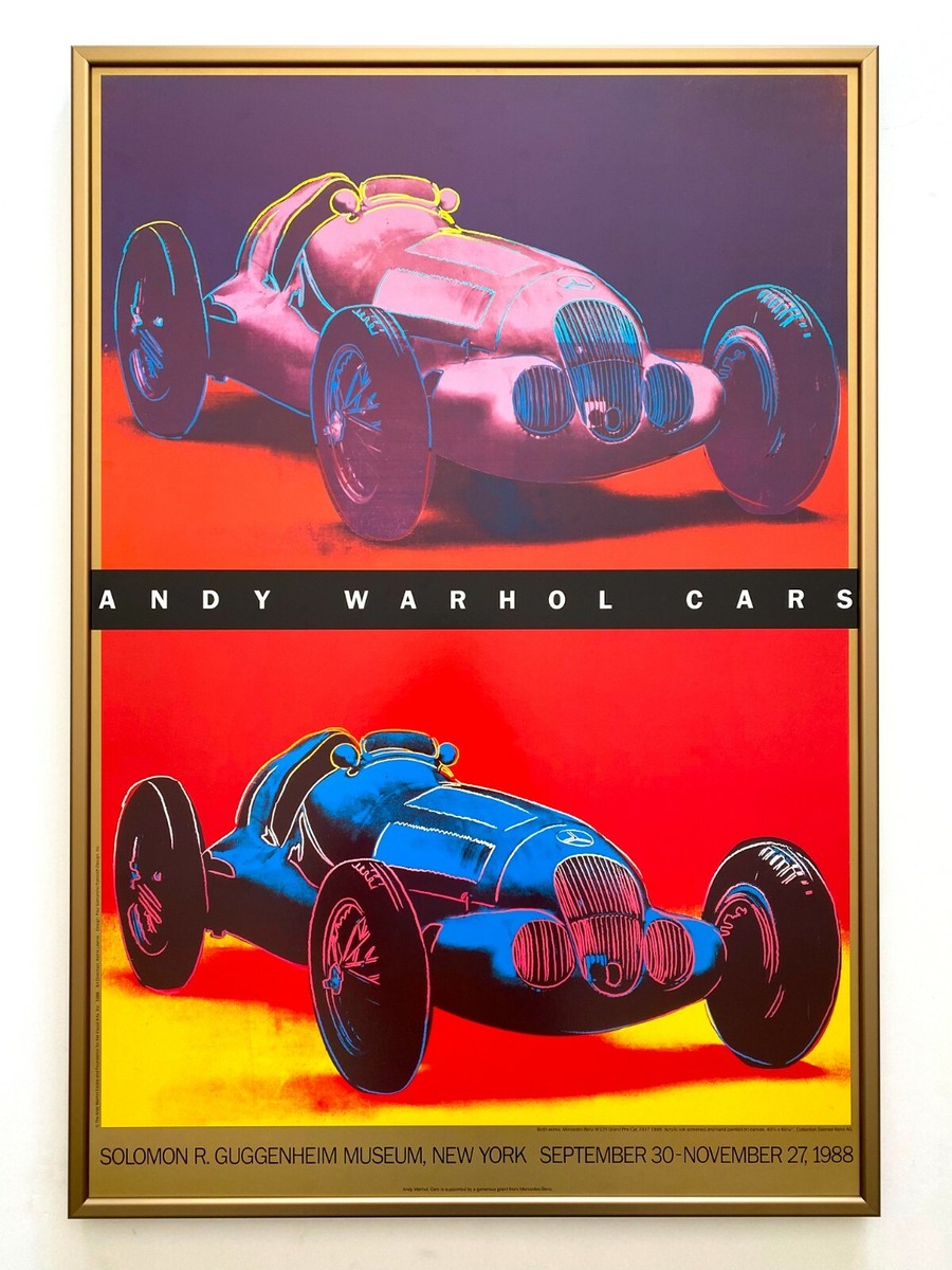 ANDY WARHOL ESTATE RARE 1988 POP ART LITHOGRAPH PRINT FRAMED 