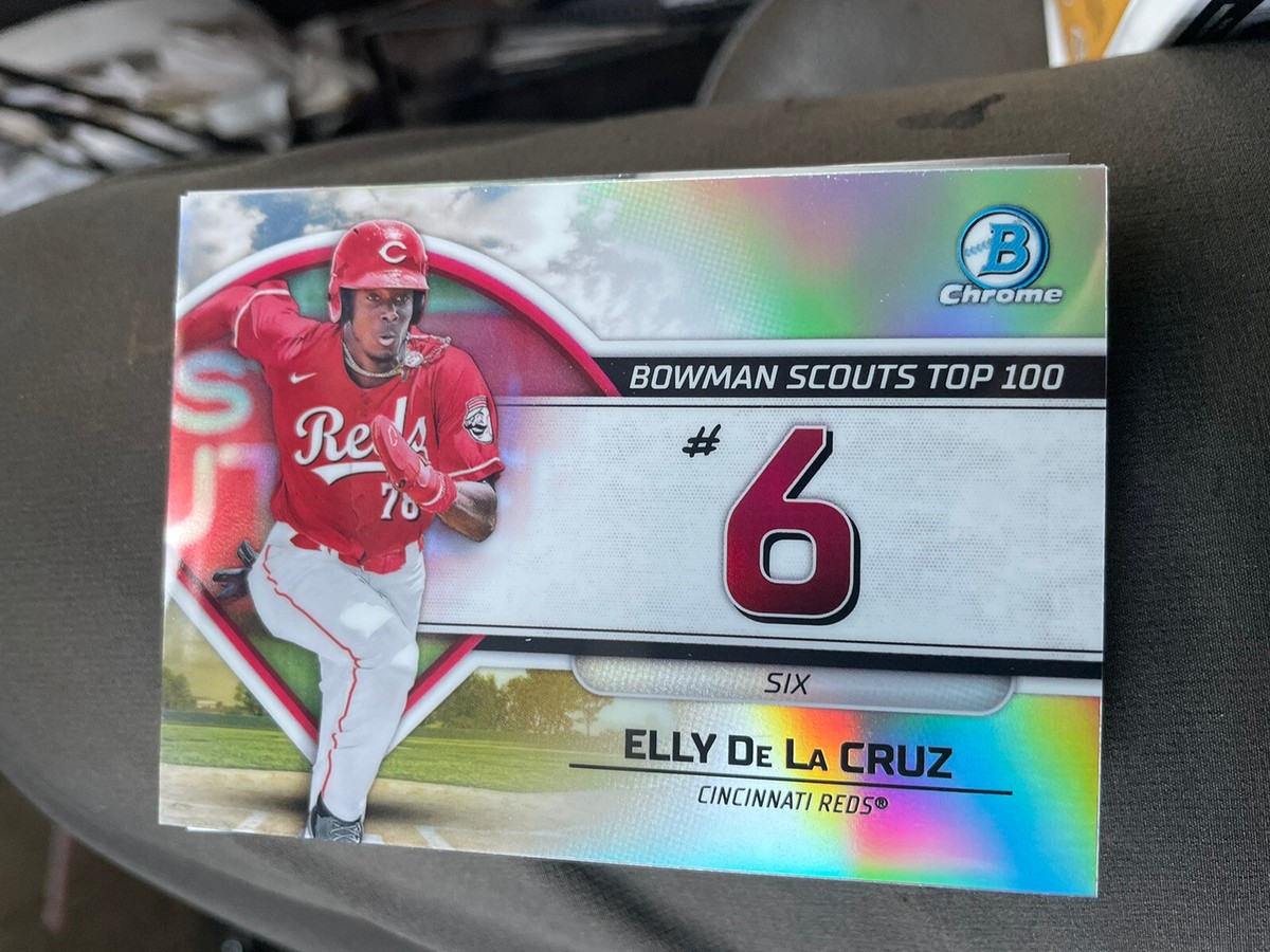 2023 Bowman ELLY DE LA CRUZ Scouts Top 100 BTP-6 Prospect