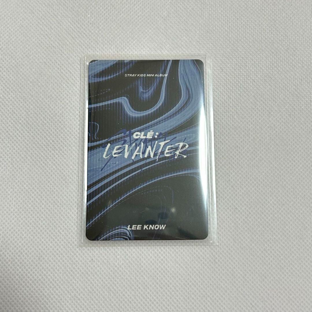 Stray Kids LEE KNOW Levanter Lenticular Official Photocard Limited