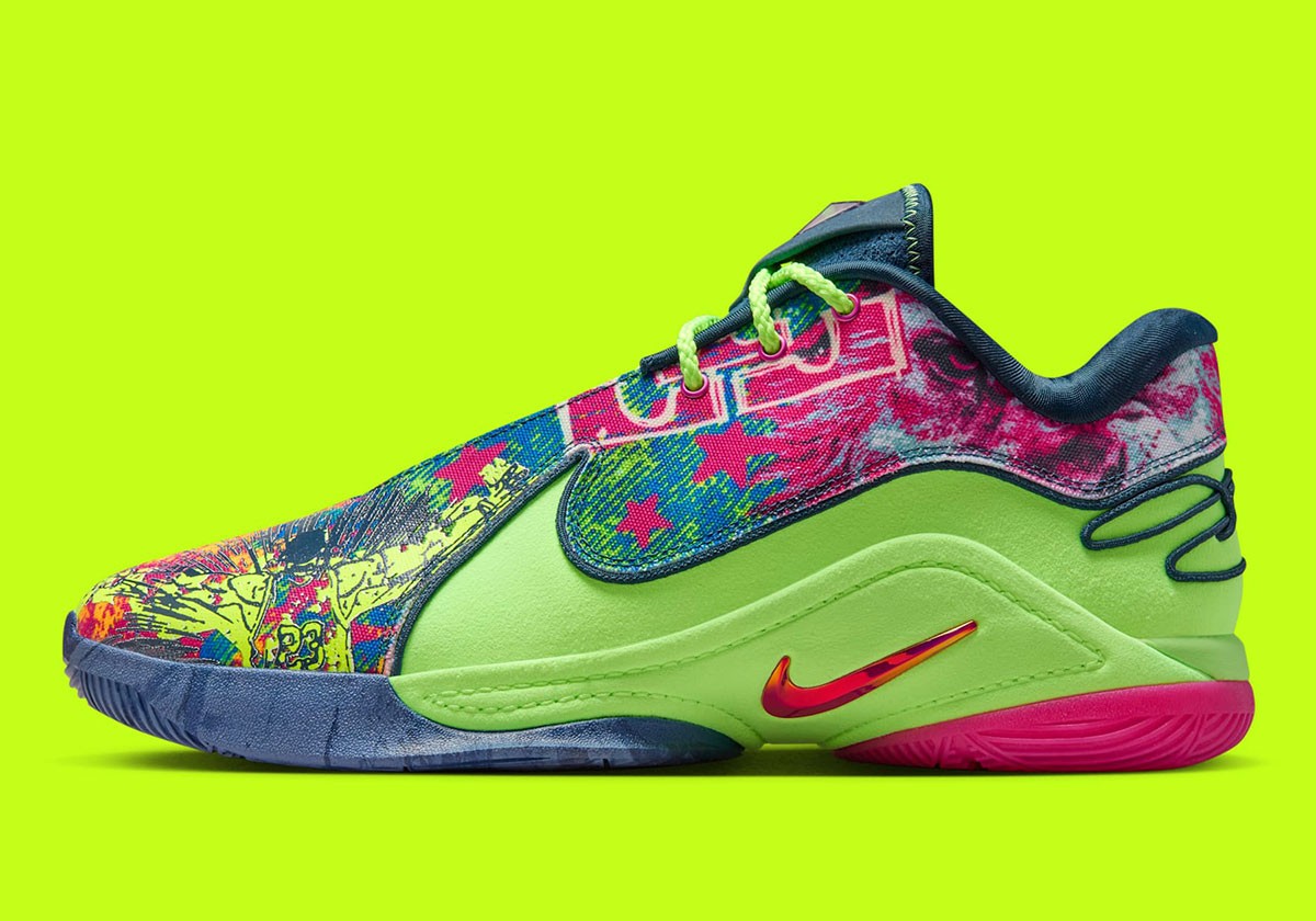 Nike LeBron XXII 22 BW Bryce's World Blustery Fireberry Nby HV8451