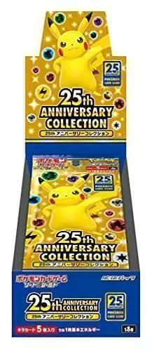 Pokemon Card 25th Anniversary Collection Box s8a Expansion Pack