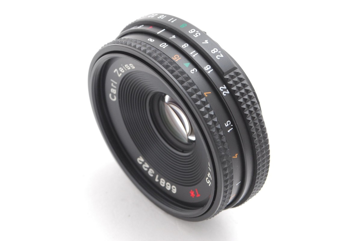 MINT] Contax Carl Zeiss Tessar T* 45mm f/2.8 AEJ CY Mount Lens