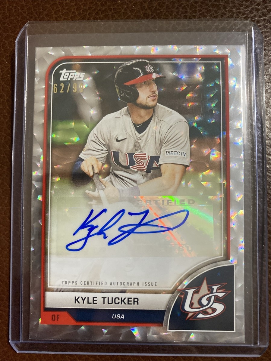 2023 Topps World Baseball Classic Kyle Tucker Variation Autograph