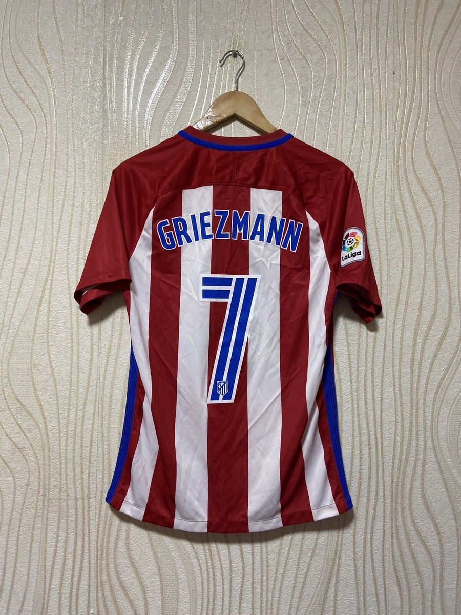 ATLETICO MADRID 2016 2017 HOME SHIRT JERSEY NIKE 808308-649 sz S