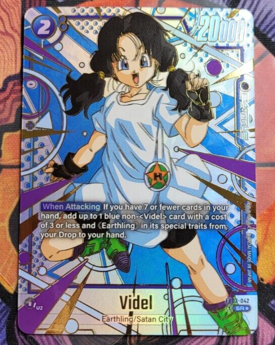 Videl FB03-042 Alternate Art Reprint New Adventure Dragon Ball