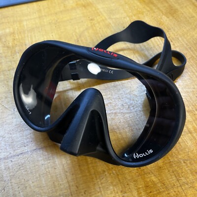 HOLLIS M-1 (M1) Mask - Black - 205.4500.07 - SCUBA DIVING SNORKEL